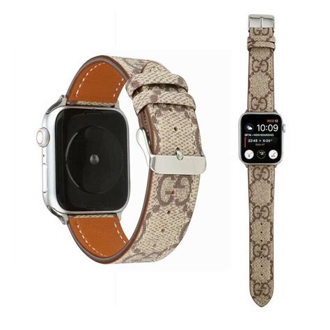 gg gucci luxury high end apple watch band 42mm-44mm|gucci inspired apple watch band.